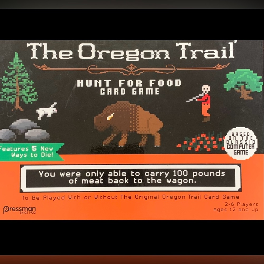 THE OREGON TRAIL Family Game